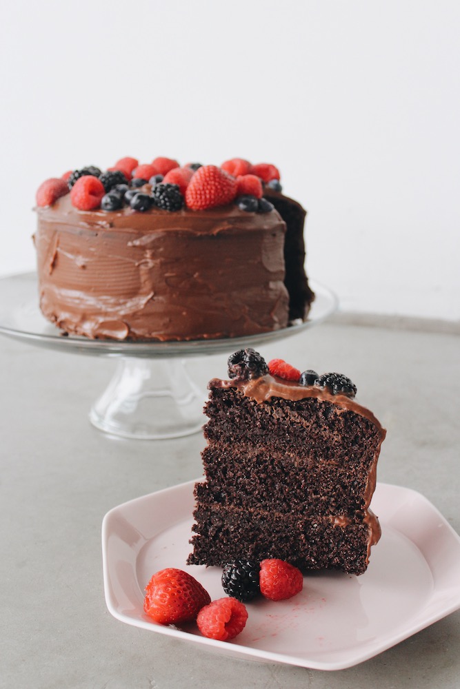 Vegan Chocolate Cake Recipe